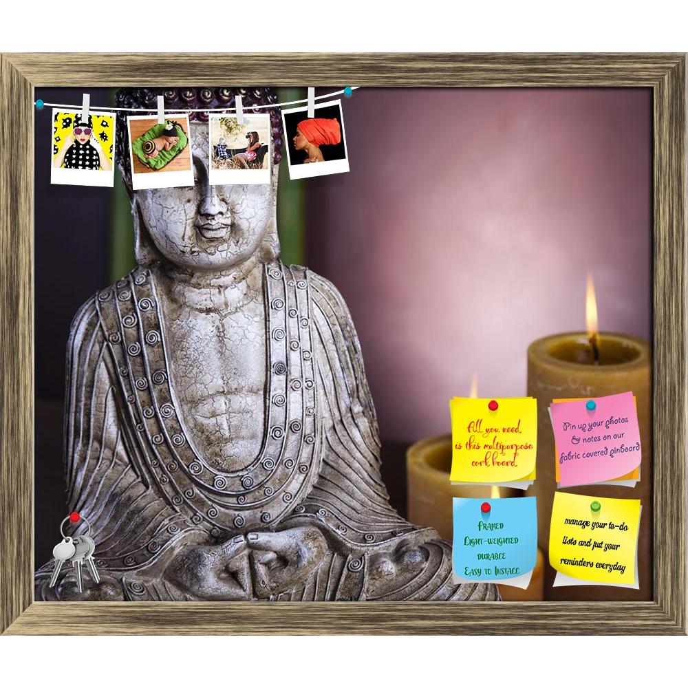 ArtzFolio Buddha With Candle Printed Bulletin Board Notice Pin Board Soft Board | Framed-Bulletin Boards Framed-AZSAO12139629BLB_FR_L-Image Code 5000848 Vishnu Image Folio Pvt Ltd, IC 5000848, ArtzFolio, Bulletin Boards Framed, Religious, Photography, buddha, with, candle, printed, bulletin, board, notice, pin, soft, framed, pin up board, push pin board, extra large cork board, big pin board, notice board, small bulletin board, cork board, wall notice board, giant cork board, bulletin board, office notice b