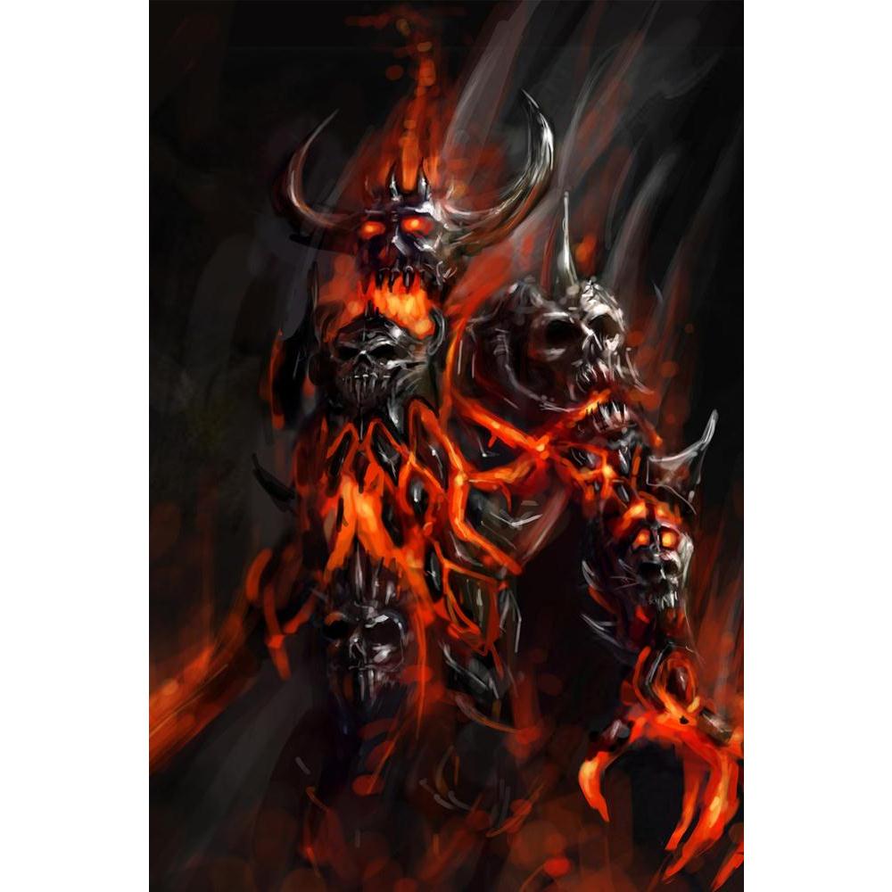 ArtzFolio Apocalyptic Flaming Doom Unframed Paper Poster-Paper Posters Unframed-AZART12155127POS_UN_L-Image Code 5000850 Vishnu Image Folio Pvt Ltd, IC 5000850, ArtzFolio, Paper Posters Unframed, Fantasy, Fine Art Reprint, apocalyptic, flaming, doom, unframed, paper, poster, wall, large, size, for, living, room, home, decoration, big, framed, decor, posters, pitaara, box, modern, art, with, frame, bedroom, amazonbasics, door, drawing, small, decorative, office, reception, multiple, friends, images, reprints