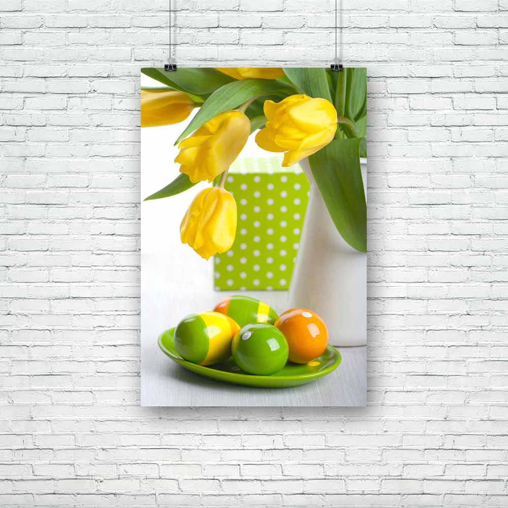 Colorful Easter Eggs On A Plate Unframed Paper Poster-Paper Posters Unframed-POS_UN-IC 5000862 IC 5000862, Botanical, Floral, Flowers, Holidays, Nature, colorful, easter, eggs, on, a, plate, unframed, paper, poster, bouquet, celebrate, color, congratulation, decoration, feast, flavor, green, holiday, laying, orange, ornament, paint, table, tableware, tulips, yellow, artzfolio, posters, wall posters, posters for room, posters for room decoration, office poster, door poster, baby poster, motivational posters,