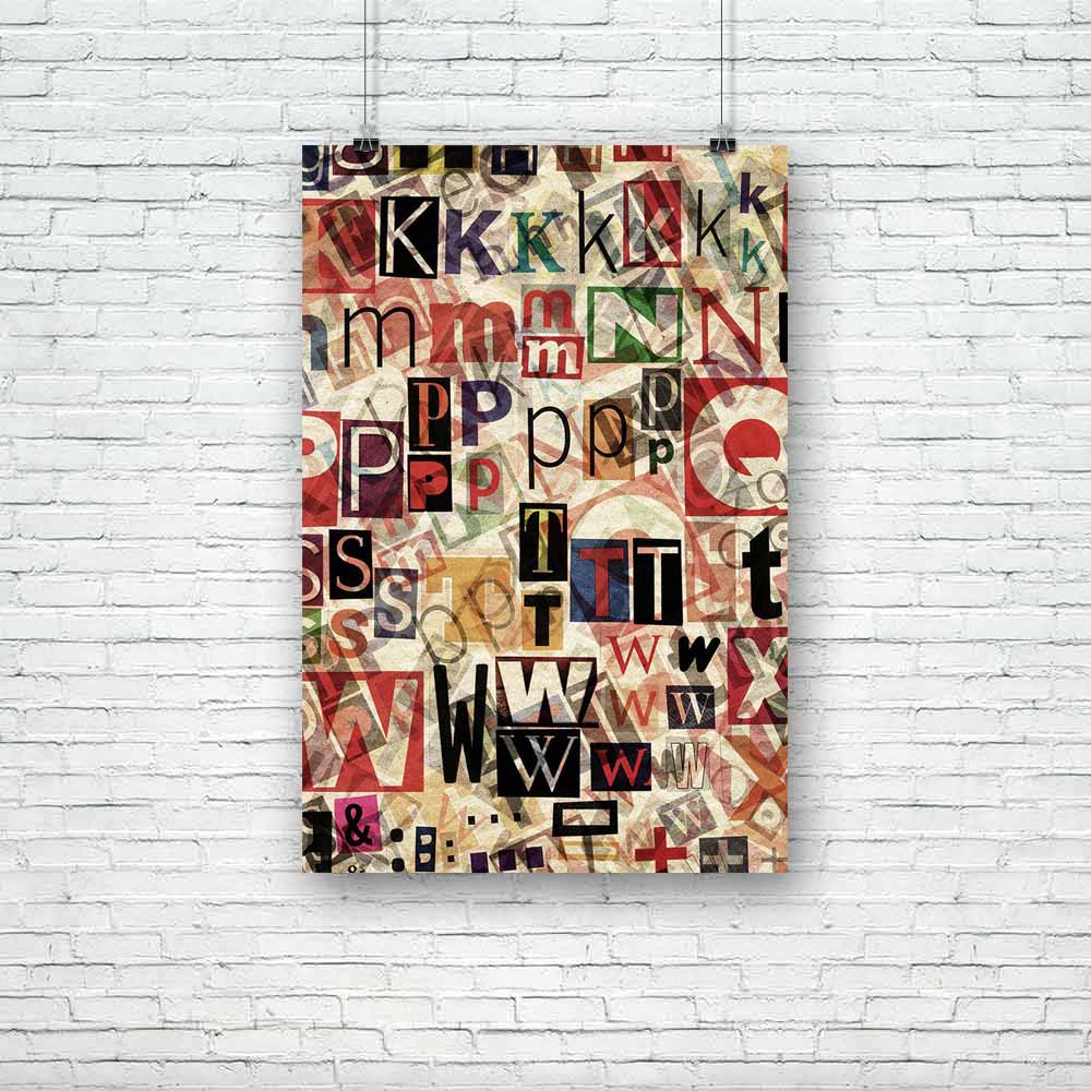 Abstract Designed Unframed Paper Poster - Paper Posters Unframed - ArtzFolio.com