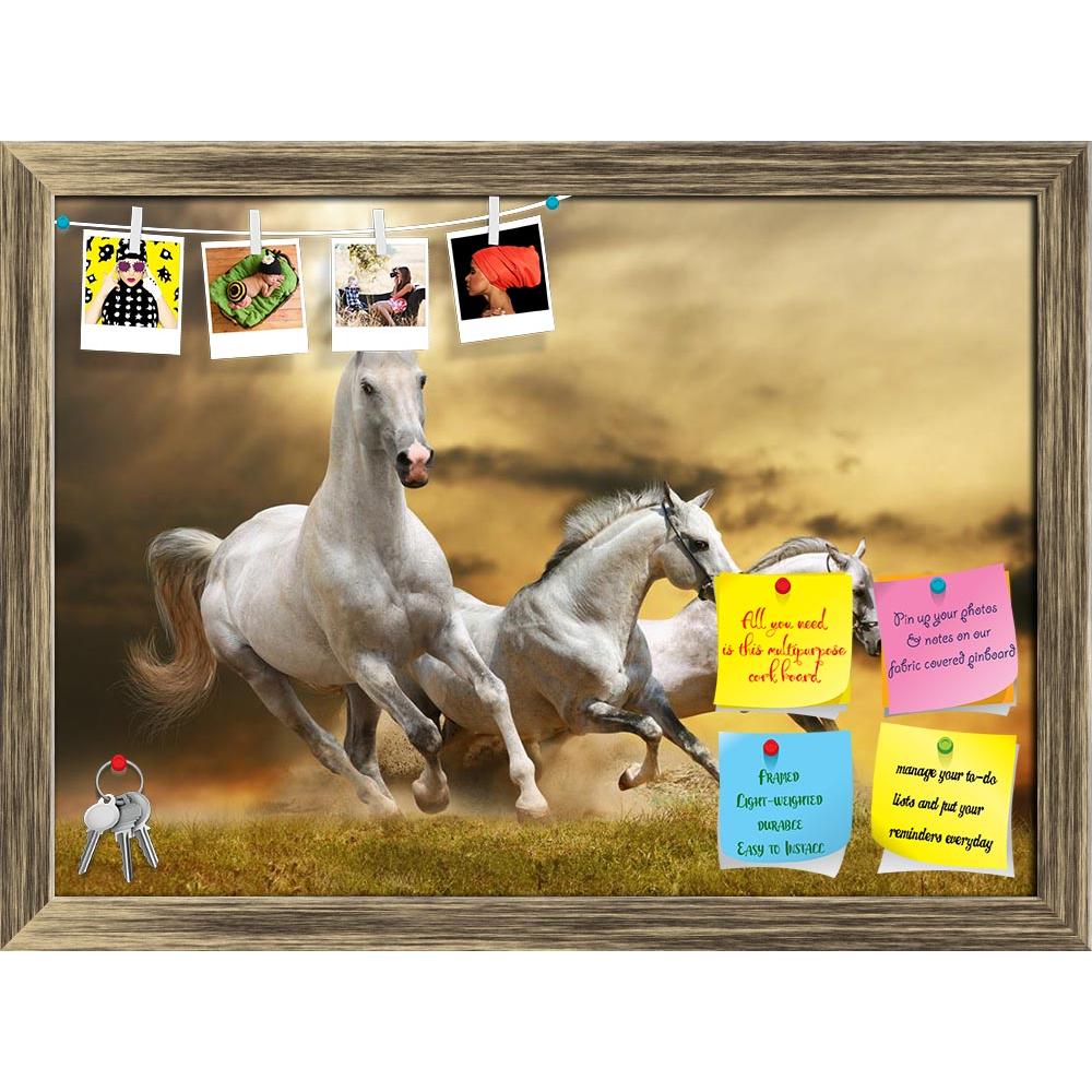 ArtzFolio White Horses D3 Printed Bulletin Board Notice Pin Board Soft Board | Framed-Bulletin Boards Framed-AZSAO12534938BLB_FR_L-Image Code 5000906 Vishnu Image Folio Pvt Ltd, IC 5000906, ArtzFolio, Bulletin Boards Framed, Animals, Photography, white, horses, d3, printed, bulletin, board, notice, pin, soft, framed, pin up board, push pin board, extra large cork board, big pin board, notice board, small bulletin board, cork board, wall notice board, giant cork board, bulletin board, office notice board, of