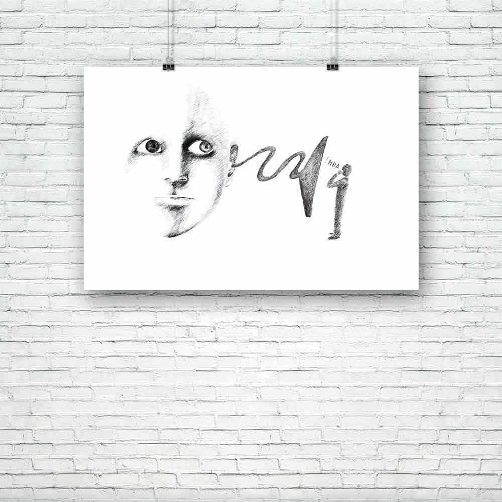 Abstract Art D10 Unframed Paper Poster - Paper Posters Unframed - ArtzFolio.com