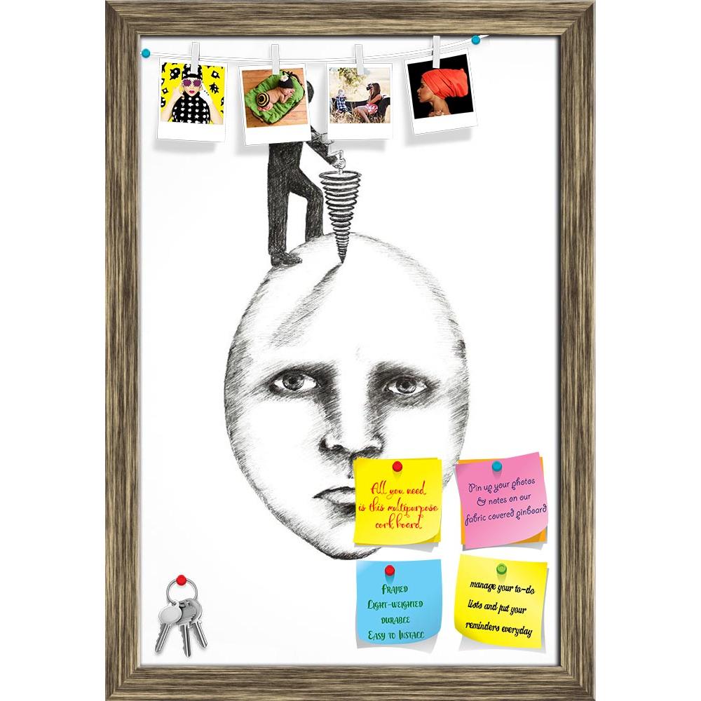 ArtzFolio Abstract Art D14 Printed Bulletin Board Notice Pin Board Soft Board | Framed-Bulletin Boards Framed-AZSAO12545118BLB_FR_L-Image Code 5000909 Vishnu Image Folio Pvt Ltd, IC 5000909, ArtzFolio, Bulletin Boards Framed, Conceptual, Fine Art Reprint, abstract, art, d14, printed, bulletin, board, notice, pin, soft, framed, photo, drawing, done, ink, pen, white, paper, pin up board, push pin board, extra large cork board, big pin board, notice board, small bulletin board, cork board, wall notice board, g