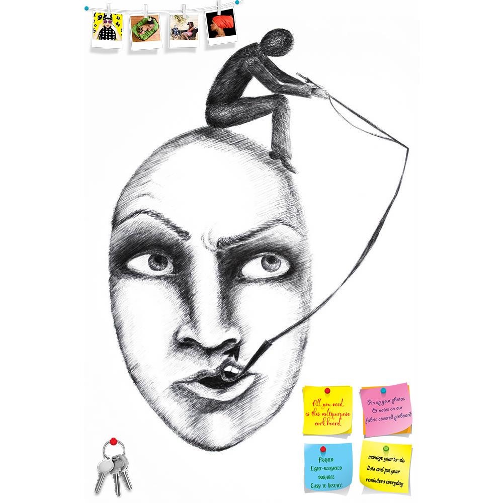 ArtzFolio Abstract Art D15 Printed Bulletin Board Notice Pin Board Soft Board | Frameless-Bulletin Boards Frameless-AZSAO12545121BLB_FL_L-Image Code 5000910 Vishnu Image Folio Pvt Ltd, IC 5000910, ArtzFolio, Bulletin Boards Frameless, Conceptual, Fine Art Reprint, abstract, art, d15, printed, bulletin, board, notice, pin, soft, frameless, photo, detail, black, lighter, isolated, white, background, pin up board, push pin board, extra large cork board, big pin board, notice board, small bulletin board, cork b