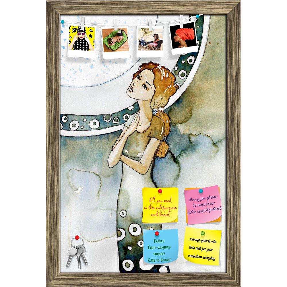 ArtzFolio Beautiful Romantic & Pensive Girl D1 Printed Bulletin Board Notice Pin Board Soft Board | Framed-Bulletin Boards Framed-AZSAO12629264BLB_FR_L-Image Code 5000915 Vishnu Image Folio Pvt Ltd, IC 5000915, ArtzFolio, Bulletin Boards Framed, Portraits, Fine Art Reprint, beautiful, romantic, pensive, girl, d1, printed, bulletin, board, notice, pin, soft, framed, abstract, background, pin up board, push pin board, extra large cork board, big pin board, notice board, small bulletin board, cork board, wall 