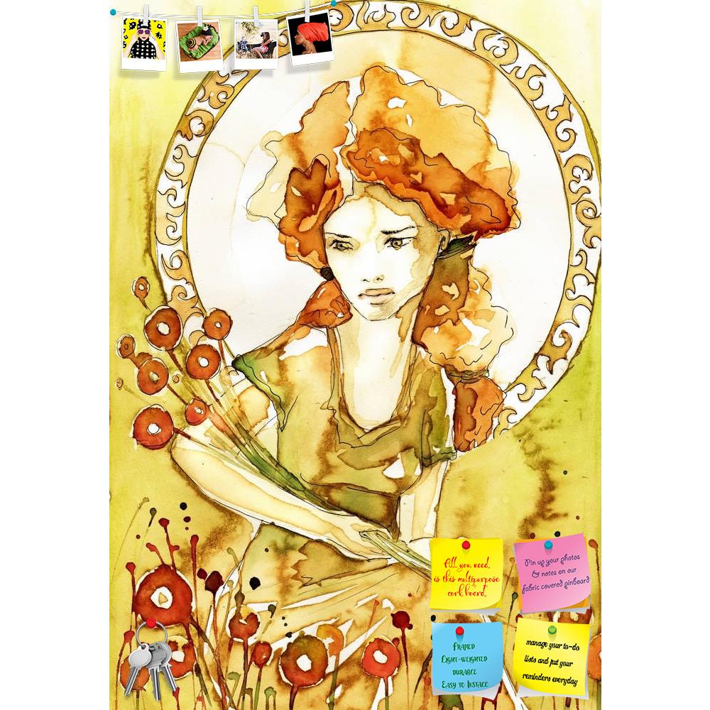 ArtzFolio Beautiful Romantic & Pensive Girl D3 Printed Bulletin Board Notice Pin Board Soft Board | Frameless-Bulletin Boards Frameless-AZSAO12629271BLB_FL_L-Image Code 5000917 Vishnu Image Folio Pvt Ltd, IC 5000917, ArtzFolio, Bulletin Boards Frameless, Portraits, Fine Art Reprint, beautiful, romantic, pensive, girl, d3, printed, bulletin, board, notice, pin, soft, frameless, abstract, background, pin up board, push pin board, extra large cork board, big pin board, notice board, small bulletin board, cork 