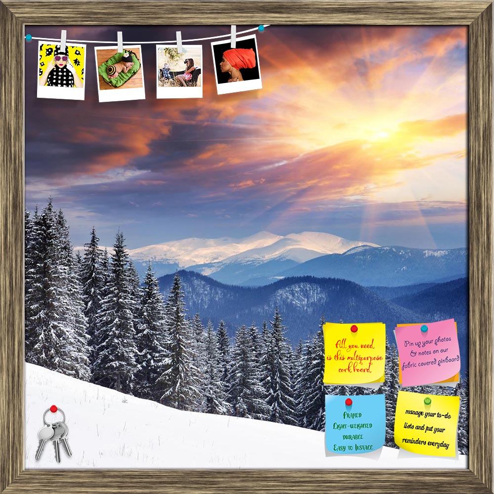 ArtzFolio Winter Landscape Ukraine, Carpathians Printed Bulletin Board Notice Pin Board Soft Board | Framed-Bulletin Boards Framed-AZSAO12654879BLB_FR_L-Image Code 5000928 Vishnu Image Folio Pvt Ltd, IC 5000928, ArtzFolio, Bulletin Boards Framed, Landscapes, Places, Photography, winter, landscape, ukraine, carpathians, printed, bulletin, board, notice, pin, soft, framed, fur-trees, fresh, snow, christmas, xmas, background, sun, sunlight, evening, morning, light, solar, sunsets, sunrises, blue, ice, sky, clo