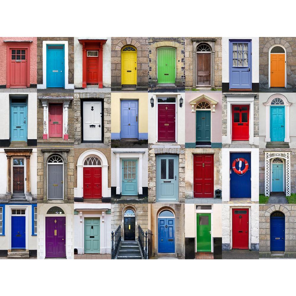 Pitaara Box Colourful Doors D1 Peel & Stick Vinyl Wall Sticker-Laminated Wall Stickers-PBART12659048LAM_UN_L-Image Code 5000929 Vishnu Image Folio Pvt Ltd, IC 5000929, Pitaara Box, Laminated Wall Stickers, Places, Photography, colourful, doors, d1, peel, stick, vinyl, wall, sticker, a, photo, collage, 32, front, houses, homes, wall sticker for bedroom, large size wall decal, wall sticker for drawing room, living room wall sticker decal, artzfolio, decorative wall sticker decal, big size wall sticker, waterp