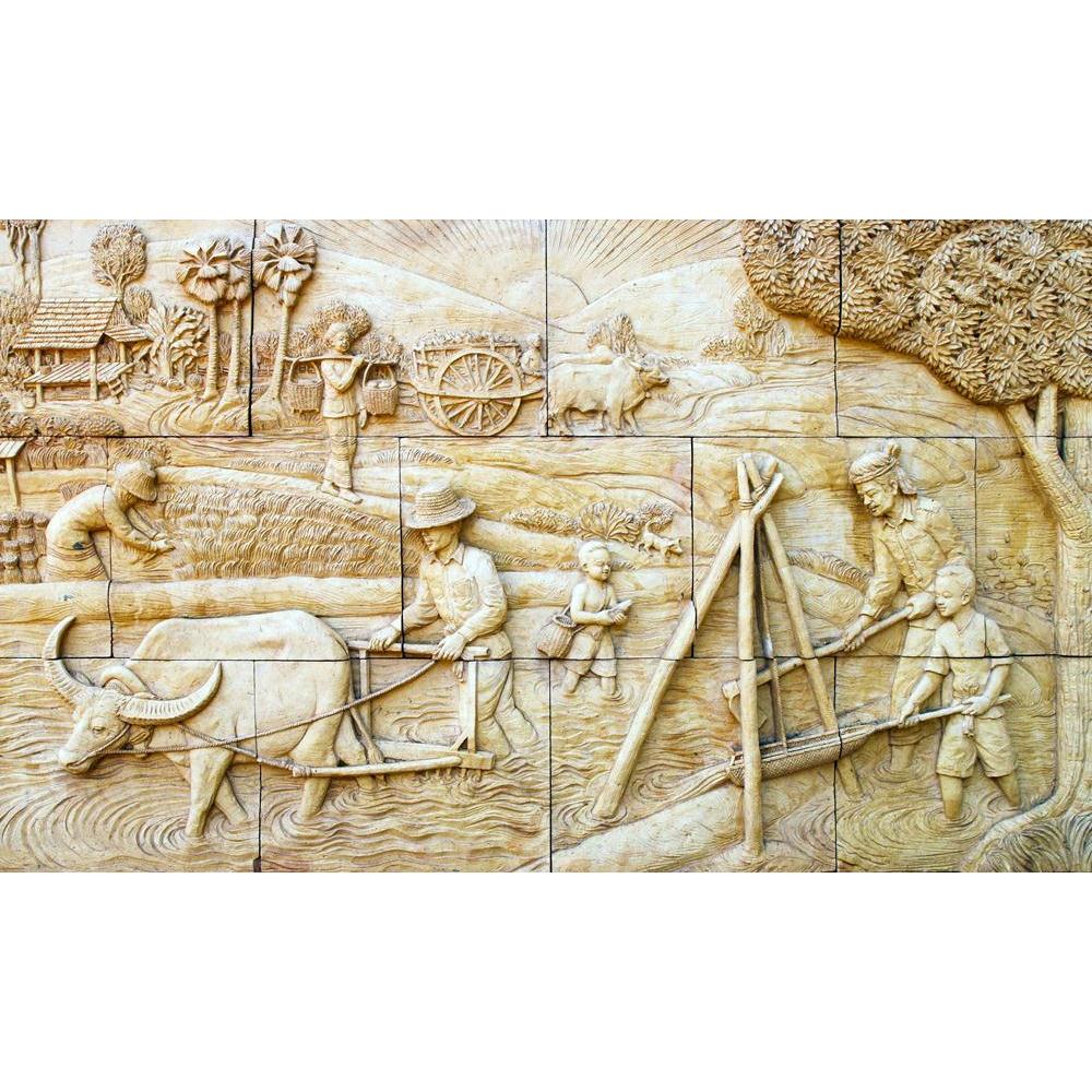 Thai Style Art Canvas Painting Synthetic Frame-Paintings MDF Framing-AFF_FR-IC 5000933 IC 5000933, Ancient, Architecture, Art and Paintings, Asian, Countries, Culture, Ethnic, Historical, Marble and Stone, Medieval, Paintings, Patterns, Religion, Religious, Retro, Signs, Signs and Symbols, Traditional, Tribal, Vintage, World Culture, thai, style, art, canvas, painting, synthetic, frame, agriculture, artistic, asia, background, buffalo, carving, cast, cement, country, countryside, cow, craft, cultivator, dec