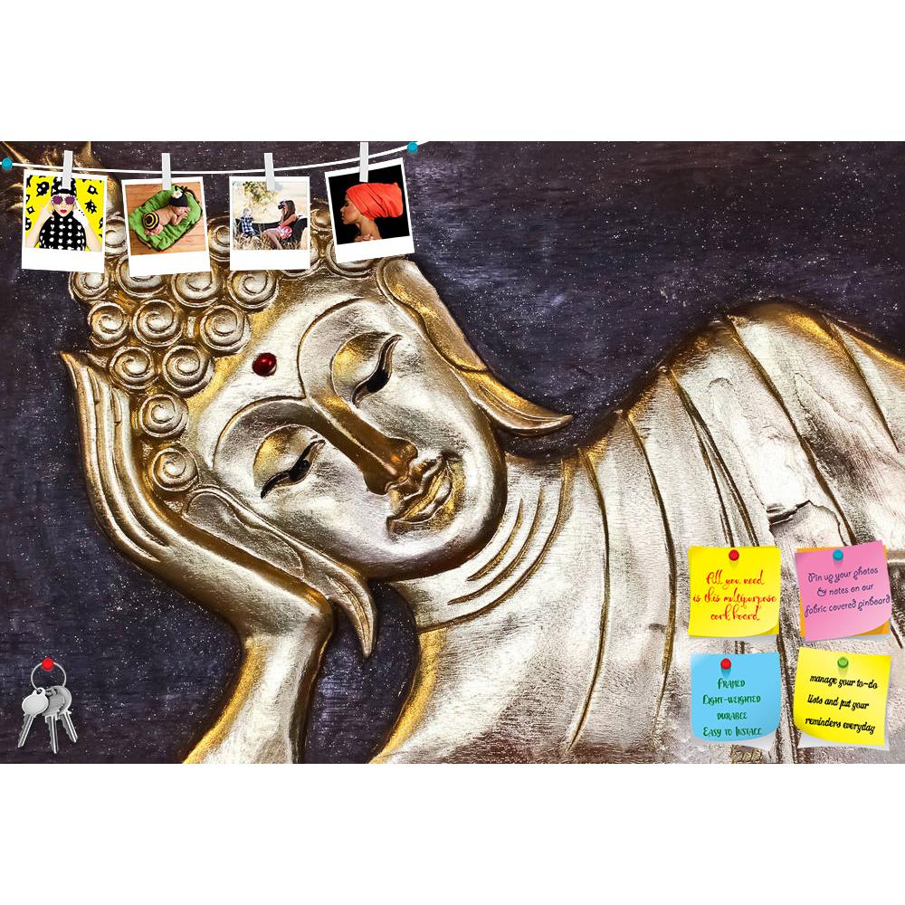 ArtzFolio The Golden Buddha Printed Bulletin Board Notice Pin Board Soft Board | Frameless-Bulletin Boards Frameless-AZSAO12756040BLB_FL_L-Image Code 5000946 Vishnu Image Folio Pvt Ltd, IC 5000946, ArtzFolio, Bulletin Boards Frameless, Religious, Photography, the, golden, buddha, printed, bulletin, board, notice, pin, soft, frameless, wood, floor, pin up board, push pin board, extra large cork board, big pin board, notice board, small bulletin board, cork board, wall notice board, giant cork board, bulletin