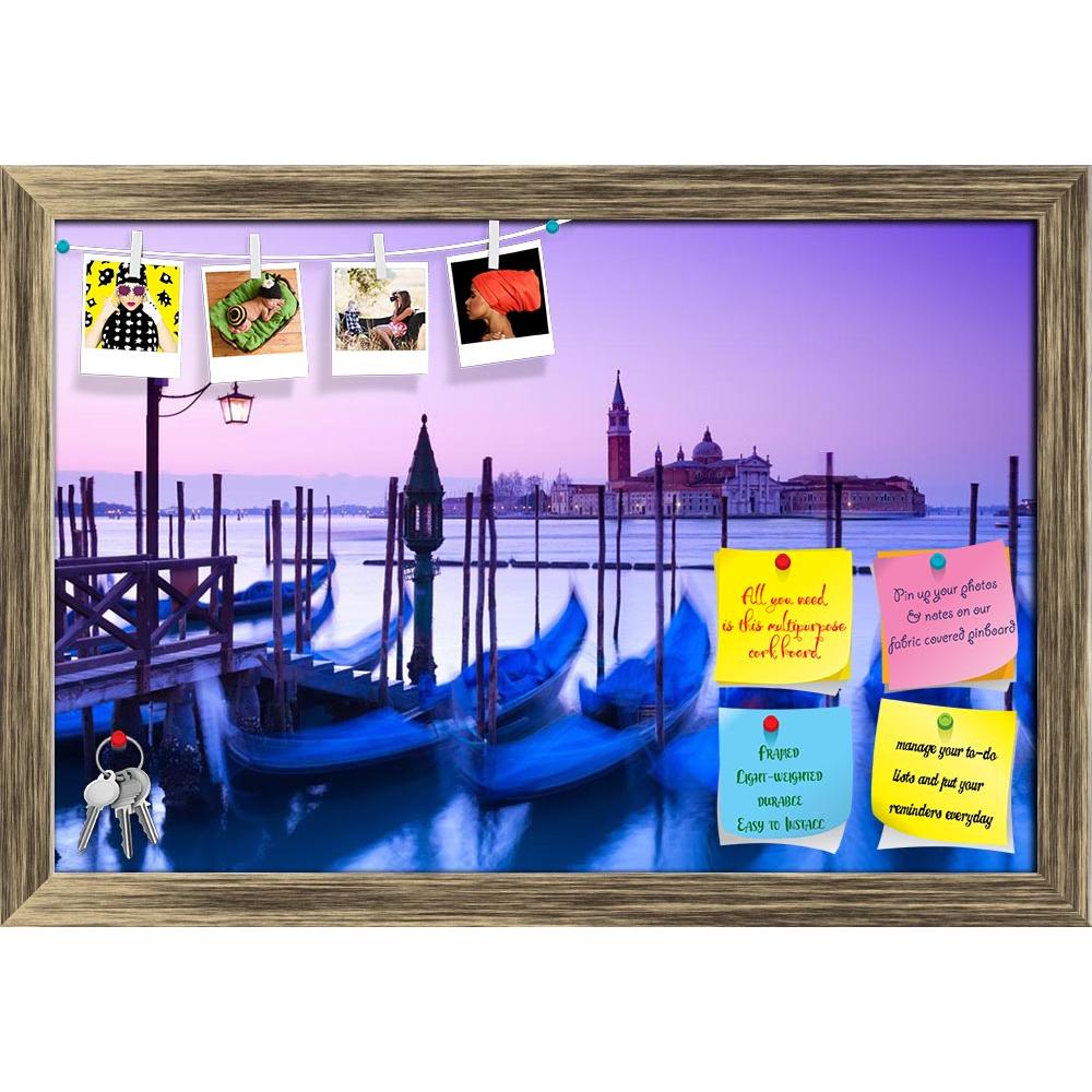 ArtzFolio San Giorgio Maggiore Church & Gondolas, Venice Italy Printed Bulletin Board Notice Pin Board Soft Board | Framed-Bulletin Boards Framed-AZSAO12859943BLB_FR_L-Image Code 5000963 Vishnu Image Folio Pvt Ltd, IC 5000963, ArtzFolio, Bulletin Boards Framed, Landscapes, Photography, san, giorgio, maggiore, church, gondolas, venice, italy, printed, bulletin, board, notice, pin, soft, framed, dawn, gondola, city, break, canal, europe, cityscape, st, mark, s, square, lagoon, skyline, blue, national, landmar