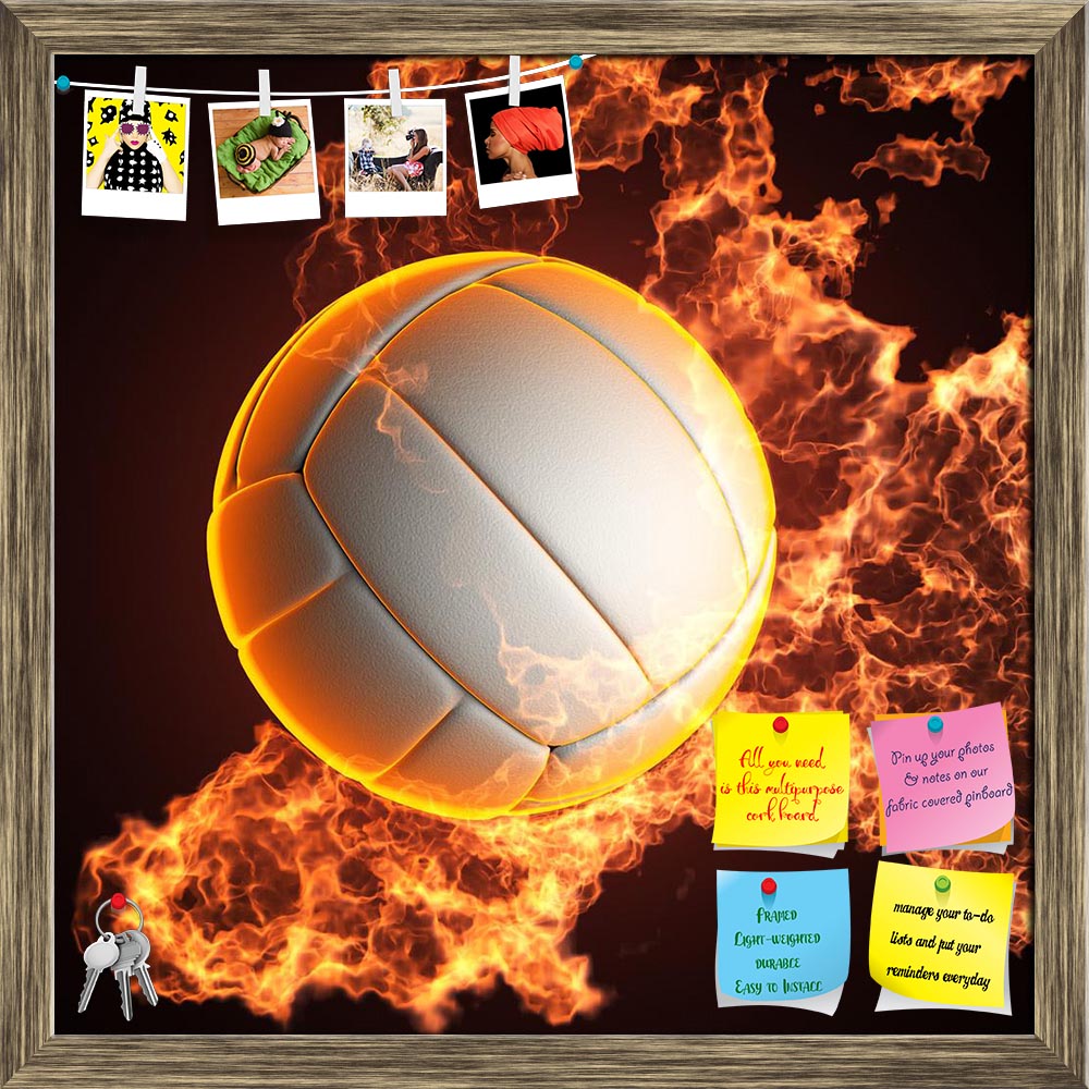 ArtzFolio Volleyball Ball In Fire Printed Bulletin Board Notice Pin Board Soft Board | Framed-Bulletin Boards Framed-AZSAO12870885BLB_FR_L-Image Code 5000965 Vishnu Image Folio Pvt Ltd, IC 5000965, ArtzFolio, Bulletin Boards Framed, Sports, Digital Art, volleyball, ball, in, fire, printed, bulletin, board, notice, pin, soft, framed, made, 3d, pin up board, push pin board, extra large cork board, big pin board, notice board, small bulletin board, cork board, wall notice board, giant cork board, bulletin boar
