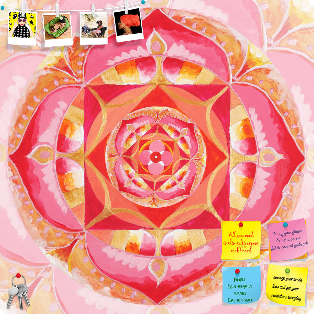ArtzFolio Mandala Of Muladhara Chakra Printed Bulletin Board Notice Pin Board Soft Board | Frameless-Bulletin Boards Frameless-AZSAO12902900BLB_FL_L-Image Code 5000980 Vishnu Image Folio Pvt Ltd, IC 5000980, ArtzFolio, Bulletin Boards Frameless, Abstract, Digital Art, mandala, of, muladhara, chakra, printed, bulletin, board, notice, pin, soft, frameless, red, painted, picture, circle, pattern, pin up board, push pin board, extra large cork board, big pin board, notice board, small bulletin board, cork board