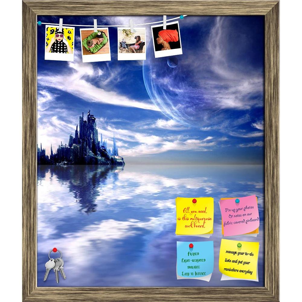 ArtzFolio Landscape In Fantasy Planet D2 Printed Bulletin Board Notice Pin Board Soft Board | Framed-Bulletin Boards Framed-AZSAO12934925BLB_FR_L-Image Code 5000984 Vishnu Image Folio Pvt Ltd, IC 5000984, ArtzFolio, Bulletin Boards Framed, Fantasy, Places, Digital Art, landscape, in, planet, d2, printed, bulletin, board, notice, pin, soft, framed, collage, pin up board, push pin board, extra large cork board, big pin board, notice board, small bulletin board, cork board, wall notice board, giant cork board,