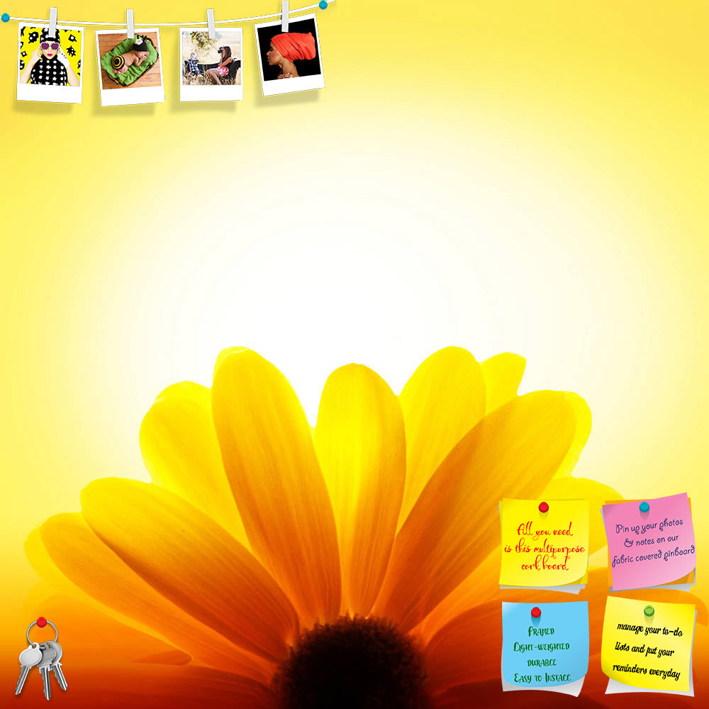 ArtzFolio Sunflower D5 Printed Bulletin Board Notice Pin Board Soft Board | Frameless-Bulletin Boards Frameless-AZSAO12936281BLB_FL_L-Image Code 5000985 Vishnu Image Folio Pvt Ltd, IC 5000985, ArtzFolio, Bulletin Boards Frameless, Floral, Photography, sunflower, d5, printed, bulletin, board, notice, pin, soft, frameless, macro, shot, yellow, background, pin up board, push pin board, extra large cork board, big pin board, notice board, small bulletin board, cork board, wall notice board, giant cork board, bu