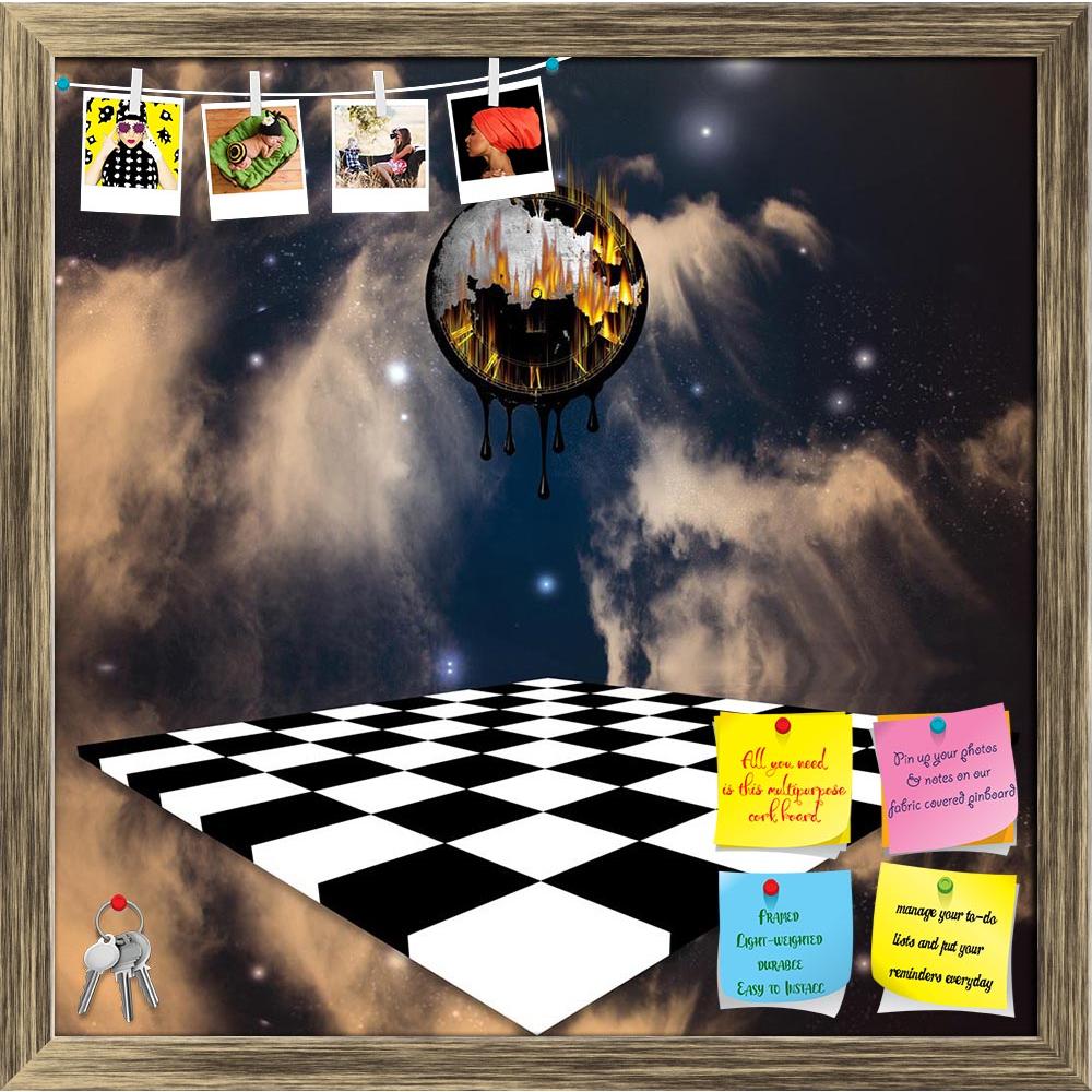 ArtzFolio Time Melts Printed Bulletin Board Notice Pin Board Soft Board | Framed-Bulletin Boards Framed-AZSAO12942183BLB_FR_L-Image Code 5000987 Vishnu Image Folio Pvt Ltd, IC 5000987, ArtzFolio, Bulletin Boards Framed, Abstract, Surrealism, Digital Art, time, melts, printed, bulletin, board, notice, pin, soft, framed, pin up board, push pin board, extra large cork board, big pin board, notice board, small bulletin board, cork board, wall notice board, giant cork board, bulletin board, office notice board, 