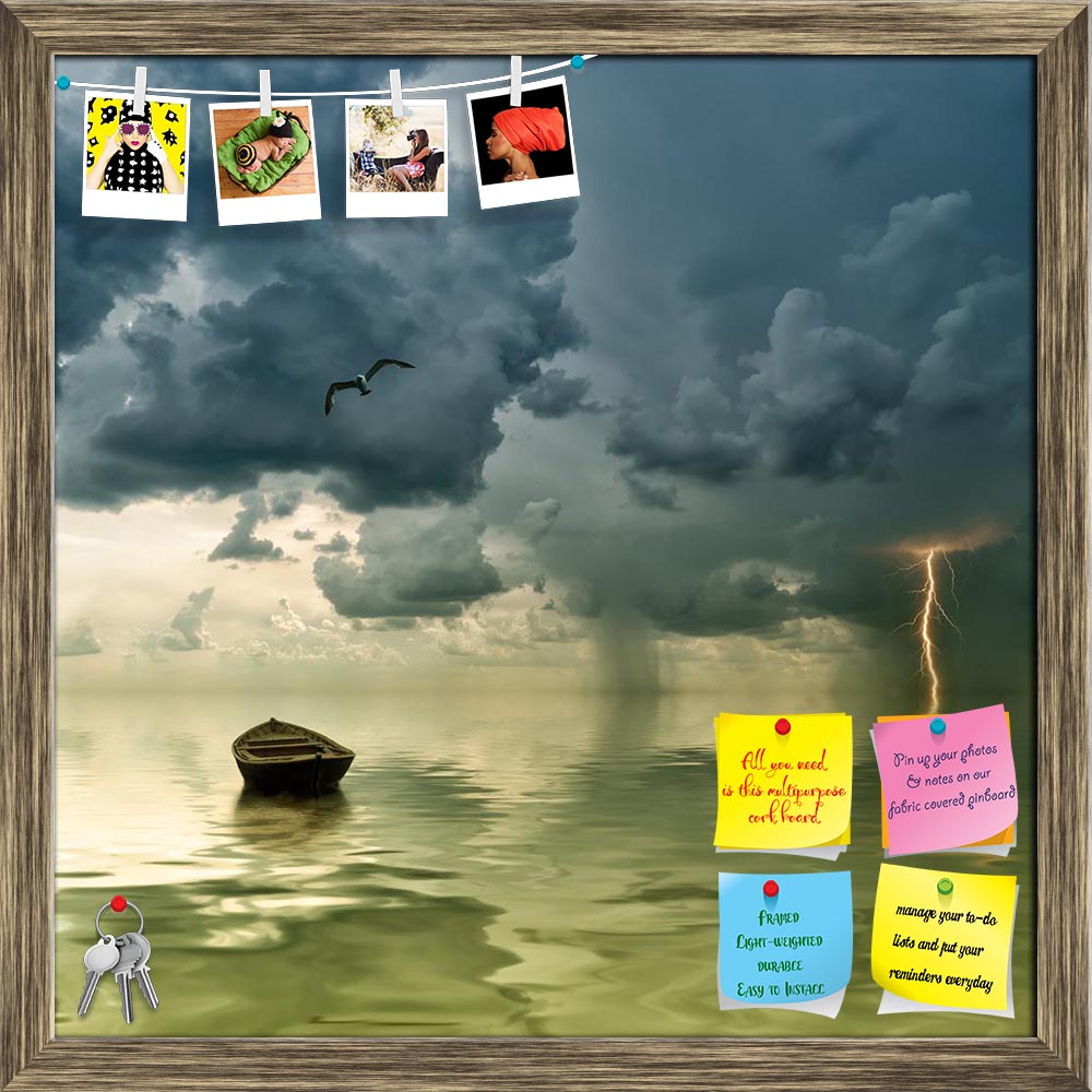 ArtzFolio Lonely Old Boat At The Ocean Printed Bulletin Board Notice Pin Board Soft Board | Framed-Bulletin Boards Framed-AZSAO12961302BLB_FR_L-Image Code 5000989 Vishnu Image Folio Pvt Ltd, IC 5000989, ArtzFolio, Bulletin Boards Framed, Landscapes, Places, Photography, lonely, old, boat, at, the, ocean, printed, bulletin, board, notice, pin, soft, framed, comes, nearer, thunder-storm, rain, lightning, background, pin up board, push pin board, extra large cork board, big pin board, notice board, small bulle