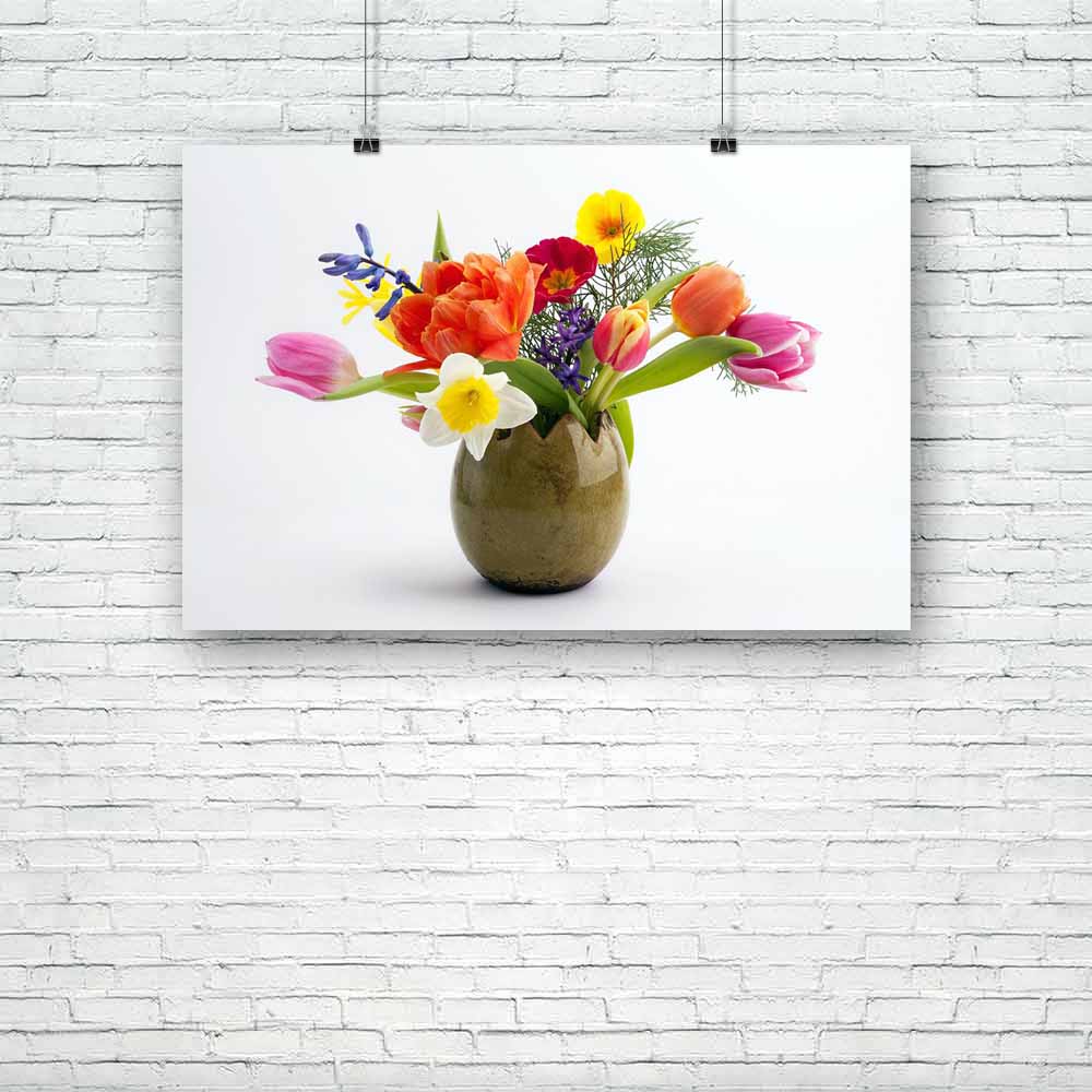 Easter Composition Unframed Paper Poster-Paper Posters Unframed-POS_UN-IC 5000991 IC 5000991, Black and White, Botanical, Floral, Flowers, Holidays, Nature, Scenic, Seasons, White, easter, composition, unframed, paper, poster, flower, vase, arrangement, pot, daffodils, vases, daffodil, in, tulip, flowerpots, background, beautiful, beauty, bloom, blooming, blossom, botany, bouquet, bud, bunch, bunny, colorful, decor, decoration, egg, flora, fresh, freshness, green, holiday, hyacinth, narcissus, nobody, plant