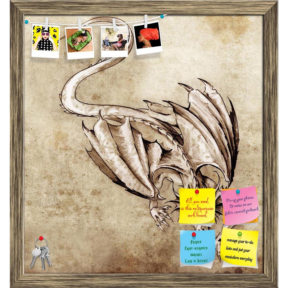 ArtzFolio Tattoo Art Modern Dragon Printed Bulletin Board Notice Pin Board Soft Board | Framed-Bulletin Boards Framed-AZSAO13028298BLB_FR_L-Image Code 5000998 Vishnu Image Folio Pvt Ltd, IC 5000998, ArtzFolio, Bulletin Boards Framed, Abstract, Animals, Fine Art Reprint, tattoo, art, modern, dragon, printed, bulletin, board, notice, pin, soft, framed, sketch, pin up board, push pin board, extra large cork board, big pin board, notice board, small bulletin board, cork board, wall notice board, giant cork boar