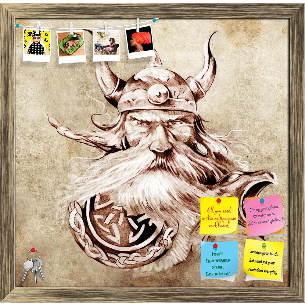 ArtzFolio Viking Warrior Printed Bulletin Board Notice Pin Board Soft Board | Framed-Bulletin Boards Framed-AZSAO13028541BLB_FR_L-Image Code 5001001 Vishnu Image Folio Pvt Ltd, IC 5001001, ArtzFolio, Bulletin Boards Framed, Portraits, Traditional, Fine Art Reprint, viking, warrior, printed, bulletin, board, notice, pin, soft, framed, tattoo, art, sketch, illustration, ancient, wooden, figurehead, longboat, pin up board, push pin board, extra large cork board, big pin board, notice board, small bulletin boar