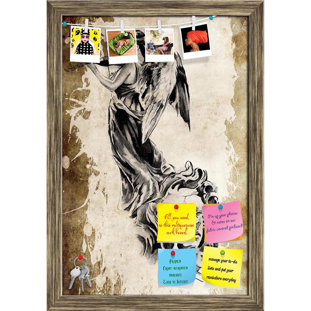 ArtzFolio Tattoo Angel Playing The Violins Printed Bulletin Board Notice Pin Board Soft Board | Framed-Bulletin Boards Framed-AZSAO13028717BLB_FR_L-Image Code 5001003 Vishnu Image Folio Pvt Ltd, IC 5001003, ArtzFolio, Bulletin Boards Framed, Vintage, Fine Art Reprint, tattoo, angel, playing, the, violins, printed, bulletin, board, notice, pin, soft, framed, paper, pin up board, push pin board, extra large cork board, big pin board, notice board, small bulletin board, cork board, wall notice board, giant cor