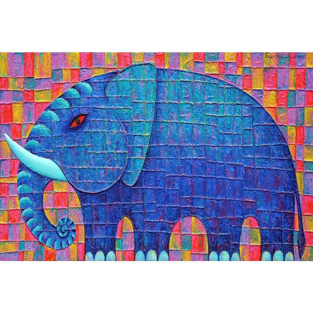 ArtzFolio Blue Elephant D1 Unframed Paper Poster-Paper Posters Unframed-AZART13035790POS_UN_L-Image Code 5001005 Vishnu Image Folio Pvt Ltd, IC 5001005, ArtzFolio, Paper Posters Unframed, Animals, Kids, Fine Art Reprint, blue, elephant, d1, unframed, paper, poster, wall, large, size, for, living, room, home, decoration, big, framed, decor, posters, pitaara, box, modern, art, with, frame, bedroom, amazonbasics, door, drawing, small, decorative, office, reception, multiple, friends, images, reprints, reprint,