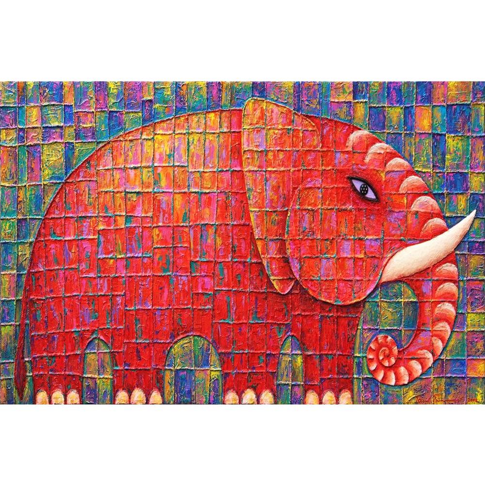 ArtzFolio Red Elephant D1 Unframed Paper Poster-Paper Posters Unframed-AZART13035794POS_UN_L-Image Code 5001006 Vishnu Image Folio Pvt Ltd, IC 5001006, ArtzFolio, Paper Posters Unframed, Animals, Kids, Fine Art Reprint, red, elephant, d1, unframed, paper, poster, wall, large, size, for, living, room, home, decoration, big, framed, decor, posters, pitaara, box, modern, art, with, frame, bedroom, amazonbasics, door, drawing, small, decorative, office, reception, multiple, friends, images, reprints, reprint, b