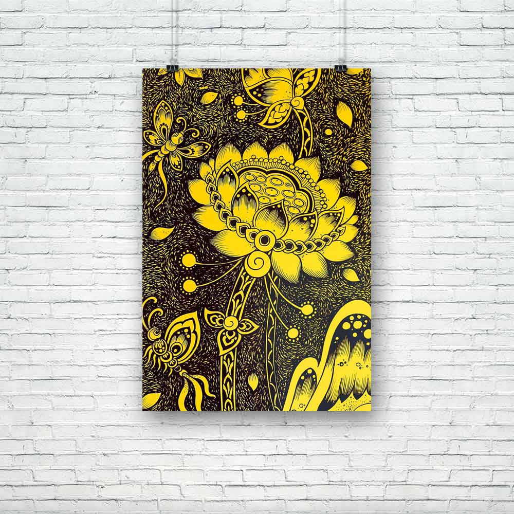 Thai Style D2 Unframed Paper Poster-Paper Posters Unframed-POS_UN-IC 5001010 IC 5001010, Abstract Expressionism, Abstracts, Ancient, Art and Paintings, Asian, Birds, Black, Black and White, Botanical, Buddhism, Culture, Decorative, Ethnic, Floral, Flowers, Historical, Medieval, Nature, Paintings, Patterns, Religion, Religious, Semi Abstract, Signs, Signs and Symbols, Symbols, Traditional, Tribal, Vintage, Wooden, World Culture, thai, style, d2, unframed, paper, poster, abstract, antique, art, asia, backgrou