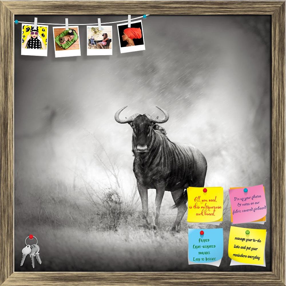 ArtzFolio Blue Wildebeest In Rainstorm Printed Bulletin Board Notice Pin Board Soft Board | Framed-Bulletin Boards Framed-AZSAO13056416BLB_FR_L-Image Code 5001014 Vishnu Image Folio Pvt Ltd, IC 5001014, ArtzFolio, Bulletin Boards Framed, Animals, Photography, blue, wildebeest, in, rainstorm, printed, bulletin, board, notice, pin, soft, framed, artistic, processing, pin up board, push pin board, extra large cork board, big pin board, notice board, small bulletin board, cork board, wall notice board, giant co