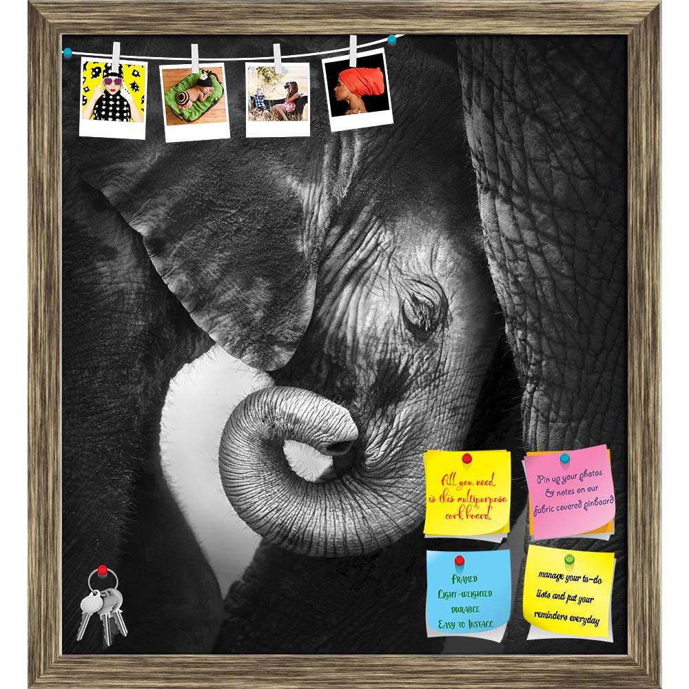 ArtzFolio Baby Elephant Seeking Comfort Against Mother Printed Bulletin Board Notice Pin Board Soft Board | Framed-Bulletin Boards Framed-AZSAO13056447BLB_FR_L-Image Code 5001019 Vishnu Image Folio Pvt Ltd, IC 5001019, ArtzFolio, Bulletin Boards Framed, Animals, Photography, baby, elephant, seeking, comfort, against, mother, printed, bulletin, board, notice, pin, soft, framed, pin up board, push pin board, extra large cork board, big pin board, notice board, small bulletin board, cork board, wall notice boa