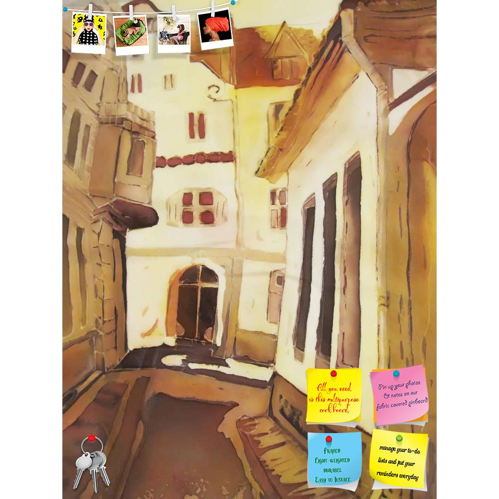 ArtzFolio European City Street Abstract Artwork Printed Bulletin Board Notice Pin Board Soft Board | Frameless-Bulletin Boards Frameless-AZSAO13102837BLB_FL_L-Image Code 5001028 Vishnu Image Folio Pvt Ltd, IC 5001028, ArtzFolio, Bulletin Boards Frameless, Places, Fine Art Reprint, european, city, street, abstract, artwork, printed, bulletin, board, notice, pin, soft, frameless, painting, silk, pin up board, push pin board, extra large cork board, big pin board, notice board, small bulletin board, cork board