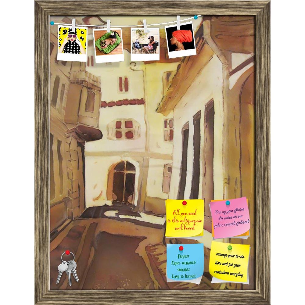 ArtzFolio European City Street Abstract Artwork Printed Bulletin Board Notice Pin Board Soft Board | Framed-Bulletin Boards Framed-AZSAO13102837BLB_FR_L-Image Code 5001028 Vishnu Image Folio Pvt Ltd, IC 5001028, ArtzFolio, Bulletin Boards Framed, Places, Fine Art Reprint, european, city, street, abstract, artwork, printed, bulletin, board, notice, pin, soft, framed, painting, silk, pin up board, push pin board, extra large cork board, big pin board, notice board, small bulletin board, cork board, wall notic