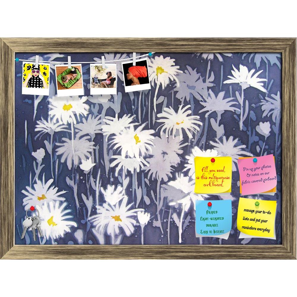 ArtzFolio Chamomile Flowers Printed Bulletin Board Notice Pin Board Soft Board | Framed-Bulletin Boards Framed-AZSAO13102858BLB_FR_L-Image Code 5001033 Vishnu Image Folio Pvt Ltd, IC 5001033, ArtzFolio, Bulletin Boards Framed, Floral, Fine Art Reprint, chamomile, flowers, printed, bulletin, board, notice, pin, soft, framed, background, abstract, painting, white, blue, pin up board, push pin board, extra large cork board, big pin board, notice board, small bulletin board, cork board, wall notice board, giant