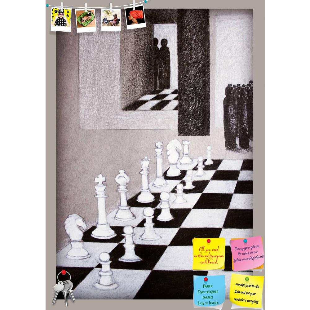 ArtzFolio Chess & Stylized People That Observing The Move Printed Bulletin Board Notice Pin Board Soft Board | Frameless-Bulletin Boards Frameless-AZSAO13127737BLB_FL_L-Image Code 5001037 Vishnu Image Folio Pvt Ltd, IC 5001037, ArtzFolio, Bulletin Boards Frameless, Conceptual, Fine Art Reprint, chess, stylized, people, that, observing, the, move, printed, bulletin, board, notice, pin, soft, frameless, representing, pin up board, push pin board, extra large cork board, big pin board, notice board, small bull