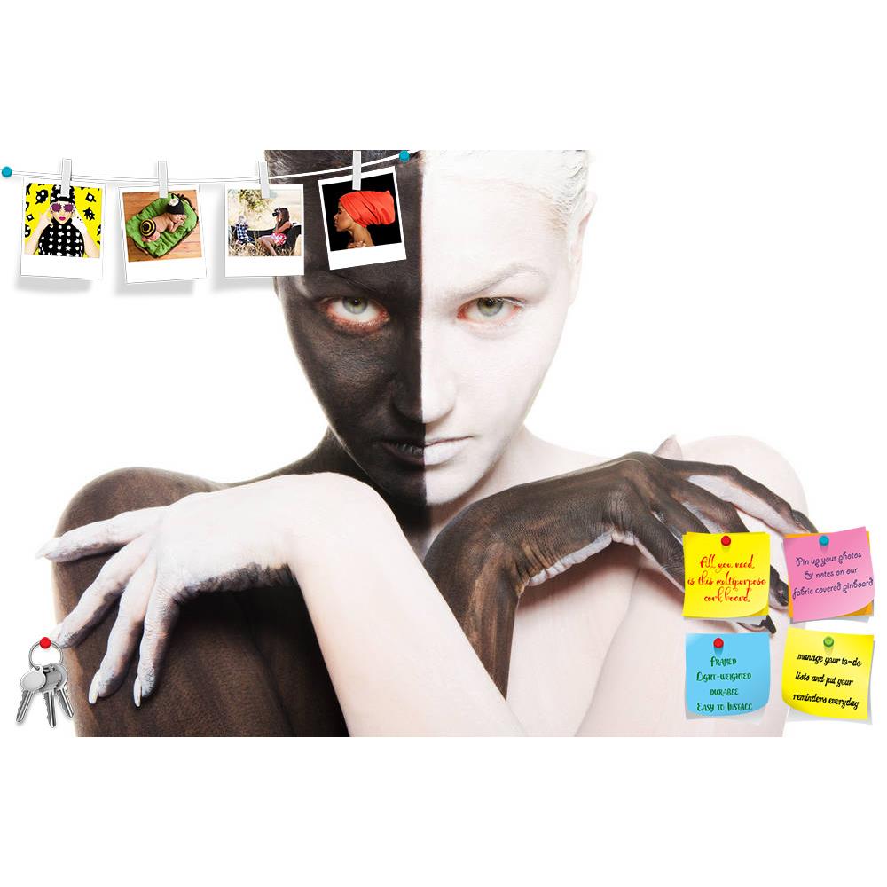 ArtzFolio Woman In Black & White D1 Printed Bulletin Board Notice Pin Board Soft Board | Frameless-Bulletin Boards Frameless-AZSAO13146806BLB_FL_L-Image Code 5001039 Vishnu Image Folio Pvt Ltd, IC 5001039, ArtzFolio, Bulletin Boards Frameless, Portraits, Photography, woman, in, black, white, d1, printed, bulletin, board, notice, pin, soft, frameless, portrait, make-up, pin up board, push pin board, extra large cork board, big pin board, notice board, small bulletin board, cork board, wall notice board, gian