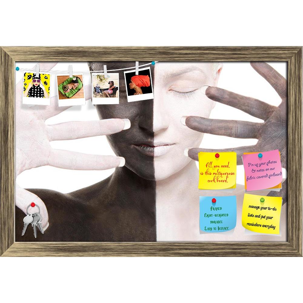 ArtzFolio Woman In Black & White D2 Printed Bulletin Board Notice Pin Board Soft Board | Framed-Bulletin Boards Framed-AZSAO13146807BLB_FR_L-Image Code 5001040 Vishnu Image Folio Pvt Ltd, IC 5001040, ArtzFolio, Bulletin Boards Framed, Portraits, Photography, woman, in, black, white, d2, printed, bulletin, board, notice, pin, soft, framed, portrait, make-up, pin up board, push pin board, extra large cork board, big pin board, notice board, small bulletin board, cork board, wall notice board, giant cork board