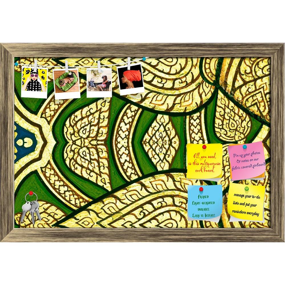 ArtzFolio Traditional Thai Style Artwork On Temple Thailand D1 Printed Bulletin Board Notice Pin Board Soft Board | Framed-Bulletin Boards Framed-AZSAO13151703BLB_FR_L-Image Code 5001042 Vishnu Image Folio Pvt Ltd, IC 5001042, ArtzFolio, Bulletin Boards Framed, Abstract, Traditional, Fine Art Reprint, thai, style, artwork, on, temple, thailand, d1, printed, bulletin, board, notice, pin, soft, framed, art, painting, wall, generality, any, kind, decorated, buddhist, church, etc, created, money, donated, peopl