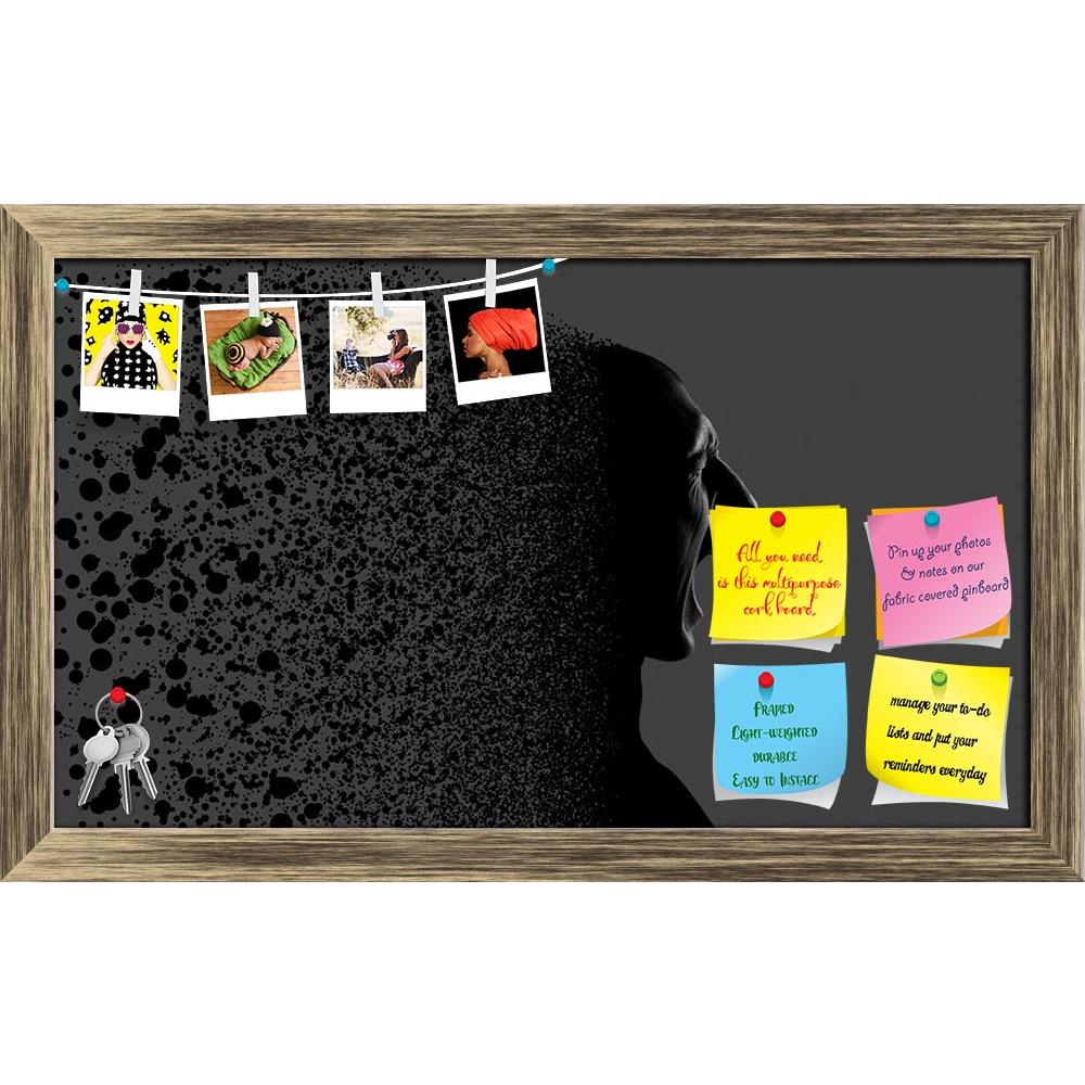 ArtzFolio Screaming Man Printed Bulletin Board Notice Pin Board Soft Board | Framed-Bulletin Boards Framed-AZSAO13162218BLB_FR_L-Image Code 5001044 Vishnu Image Folio Pvt Ltd, IC 5001044, ArtzFolio, Bulletin Boards Framed, Conceptual, Digital Art, screaming, man, printed, bulletin, board, notice, pin, soft, framed, torn, into, small, pieces, pin up board, push pin board, extra large cork board, big pin board, notice board, small bulletin board, cork board, wall notice board, giant cork board, bulletin board