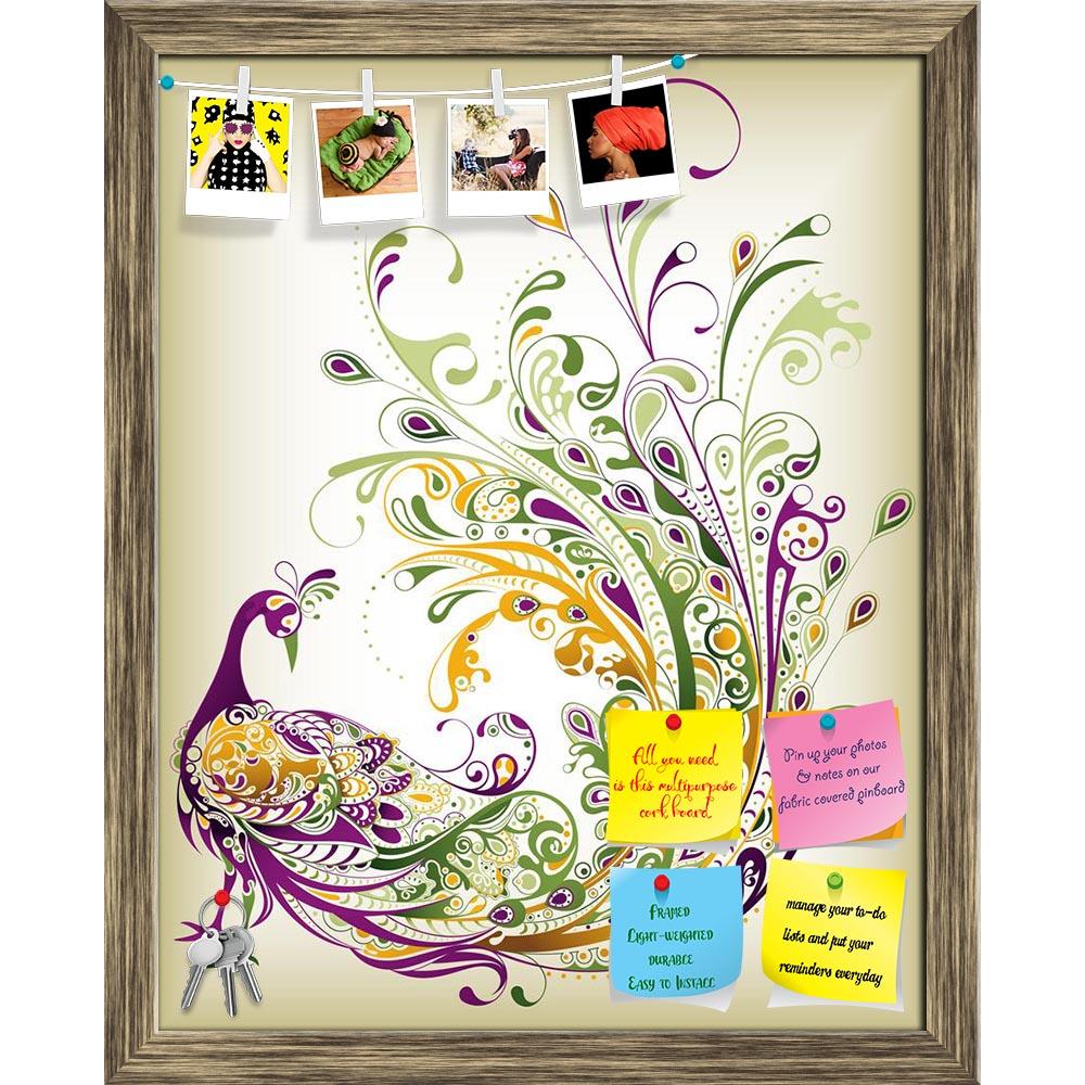 ArtzFolio Peacock Printed Bulletin Board Notice Pin Board Soft Board | Framed-Bulletin Boards Framed-AZSAO13172449BLB_FR_L-Image Code 5001045 Vishnu Image Folio Pvt Ltd, IC 5001045, ArtzFolio, Bulletin Boards Framed, Birds, Digital Art, peacock, printed, bulletin, board, notice, pin, soft, framed, pin up board, push pin board, extra large cork board, big pin board, notice board, small bulletin board, cork board, wall notice board, giant cork board, bulletin board, office notice board, office cork board, gia