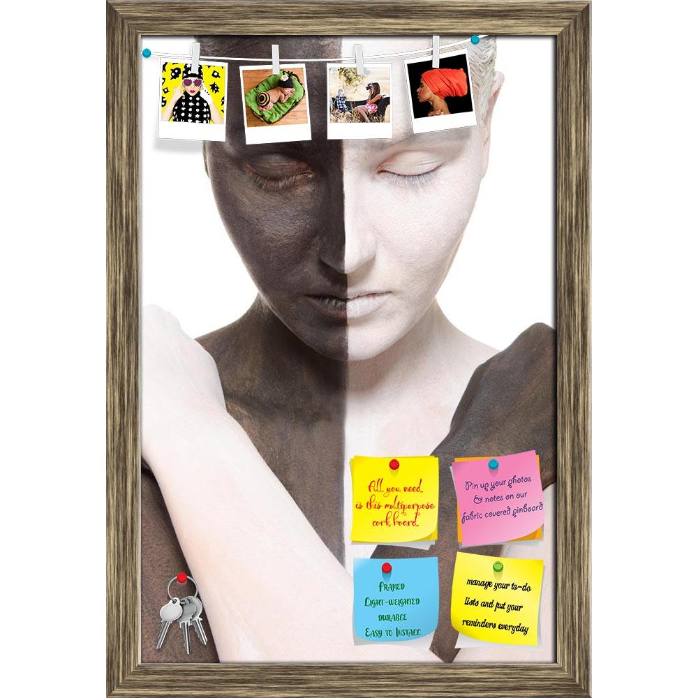 ArtzFolio Woman In Black & White D3 Printed Bulletin Board Notice Pin Board Soft Board | Framed-Bulletin Boards Framed-AZSAO13199268BLB_FR_L-Image Code 5001053 Vishnu Image Folio Pvt Ltd, IC 5001053, ArtzFolio, Bulletin Boards Framed, Portraits, Photography, woman, in, black, white, d3, printed, bulletin, board, notice, pin, soft, framed, portrait, make-up, pin up board, push pin board, extra large cork board, big pin board, notice board, small bulletin board, cork board, wall notice board, giant cork board