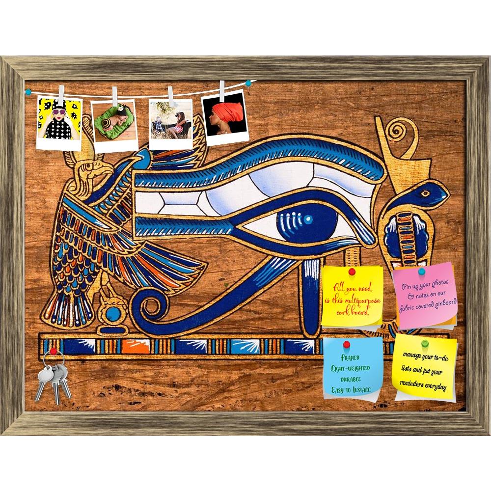 ArtzFolio Egyptian Papyrus Depicting The Horus Eye Printed Bulletin Board Notice Pin Board Soft Board | Framed-Bulletin Boards Framed-AZSAO13203533BLB_FR_L-Image Code 5001056 Vishnu Image Folio Pvt Ltd, IC 5001056, ArtzFolio, Bulletin Boards Framed, Historical, Vintage, Fine Art Reprint, egyptian, papyrus, depicting, the, horus, eye, printed, bulletin, board, notice, pin, soft, framed, pin up board, push pin board, extra large cork board, big pin board, notice board, small bulletin board, cork board, wall n