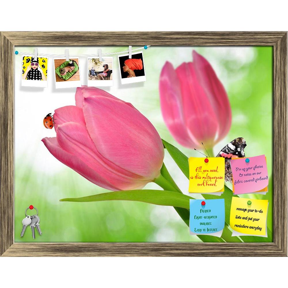 ArtzFolio Tulip With Butterfly & Ladybug Printed Bulletin Board Notice Pin Board Soft Board | Framed-Bulletin Boards Framed-AZSAO13233758BLB_FR_L-Image Code 5001063 Vishnu Image Folio Pvt Ltd, IC 5001063, ArtzFolio, Bulletin Boards Framed, Floral, Photography, tulip, with, butterfly, ladybug, printed, bulletin, board, notice, pin, soft, framed, pin up board, push pin board, extra large cork board, big pin board, notice board, small bulletin board, cork board, wall notice board, giant cork board, bulletin bo