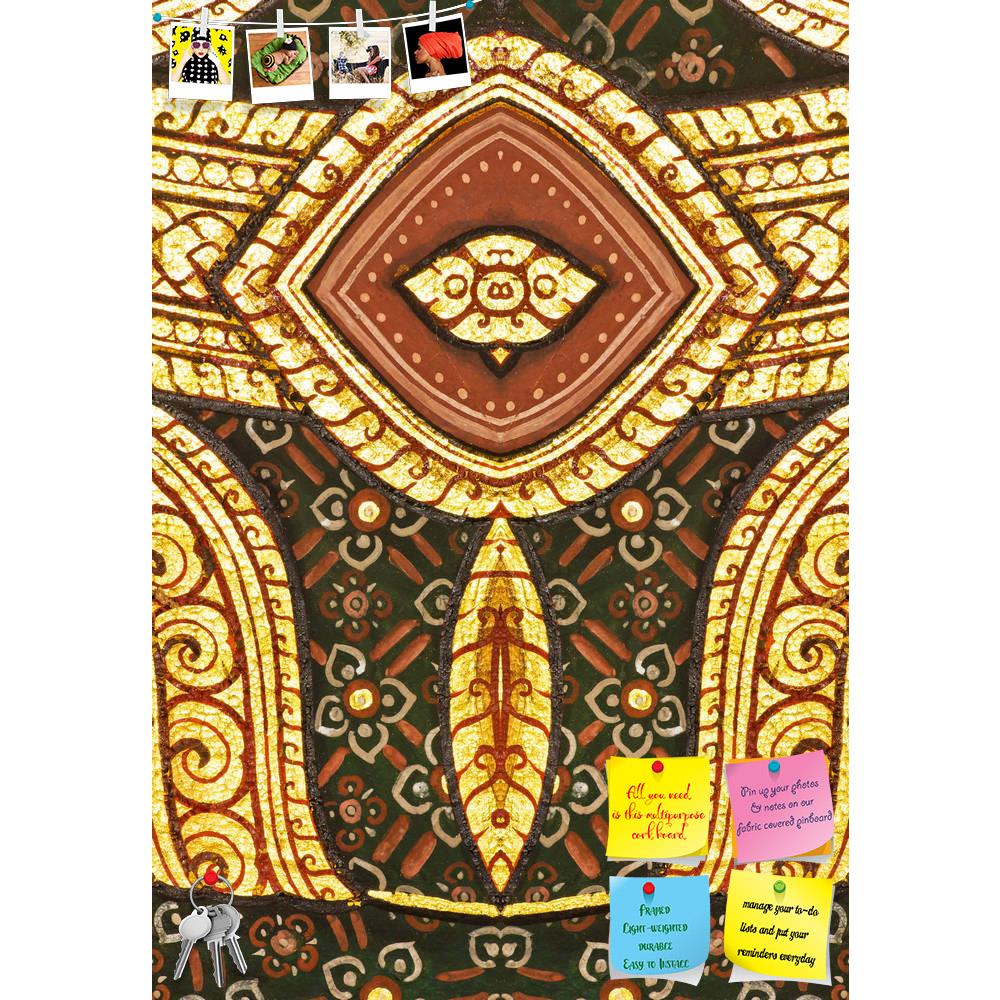 ArtzFolio Traditional Thai Style Artwork On Temple Thailand D2 Printed Bulletin Board Notice Pin Board Soft Board | Frameless-Bulletin Boards Frameless-AZSAO13238155BLB_FL_L-Image Code 5001067 Vishnu Image Folio Pvt Ltd, IC 5001067, ArtzFolio, Bulletin Boards Frameless, Abstract, Traditional, Fine Art Reprint, thai, style, artwork, on, temple, thailand, d2, printed, bulletin, board, notice, pin, soft, frameless, art, painting, wall, generality, any, kind, decorated, buddhist, church, etc, created, money, do