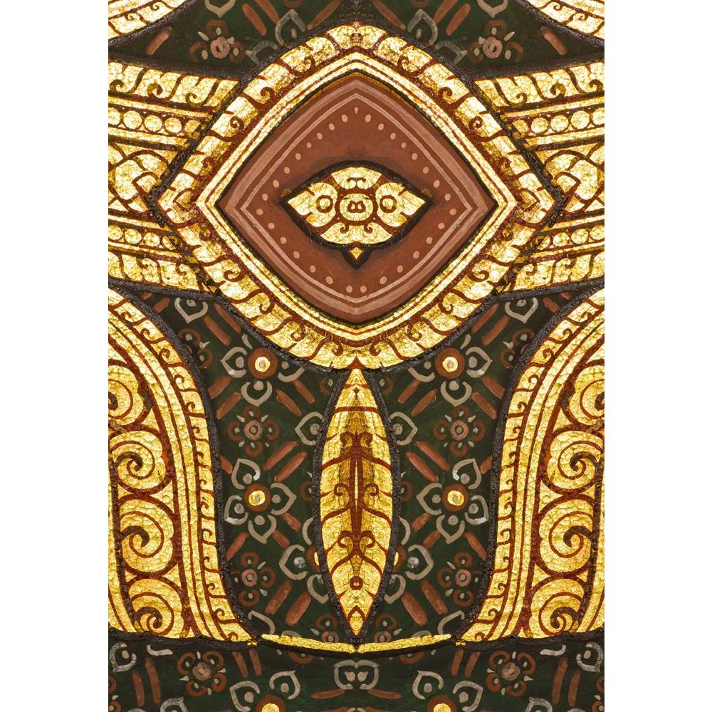 Traditional Thai Style Artwork On Temple Thailand Canvas Painting Synthetic Frame-Paintings MDF Framing-AFF_FR-IC 5001067 IC 5001067, Abstract Expressionism, Abstracts, Ancient, Architecture, Art and Paintings, Asian, Black, Black and White, Buddhism, Culture, Decorative, Ethnic, God Buddha, Historical, Medieval, Paintings, Patterns, Religion, Religious, Semi Abstract, Signs, Signs and Symbols, Symbols, Traditional, Tribal, Vintage, World Culture, thai, style, artwork, on, temple, thailand, canvas, painting