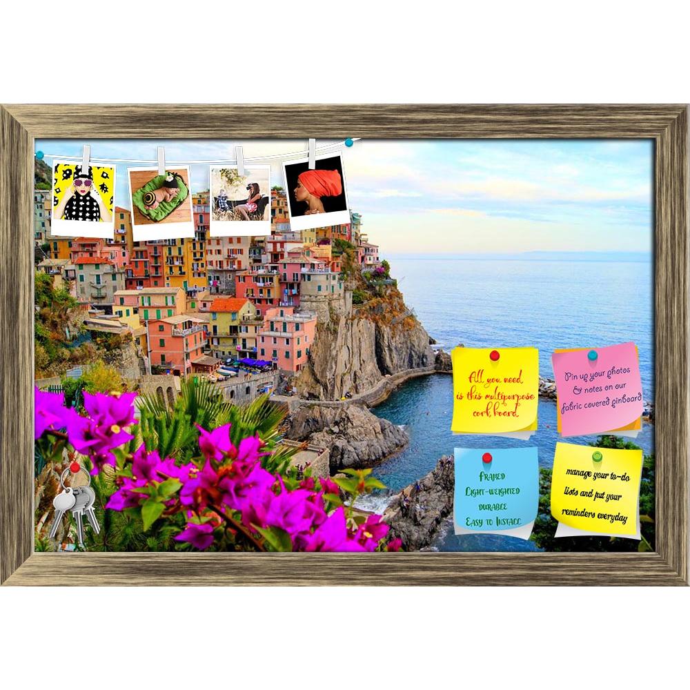 ArtzFolio Village Of Manarola On Cinque Terre Coast, Italy Printed Bulletin Board Notice Pin Board Soft Board | Framed-Bulletin Boards Framed-AZSAO13293986BLB_FR_L-Image Code 5001076 Vishnu Image Folio Pvt Ltd, IC 5001076, ArtzFolio, Bulletin Boards Framed, Places, Photography, village, of, manarola, on, cinque, terre, coast, italy, printed, bulletin, board, notice, pin, soft, framed, flowers, italian, liguria, ligurian, landscape, panorama, panoramic, flower, view, summer, travel, town, sea, mediterranean,