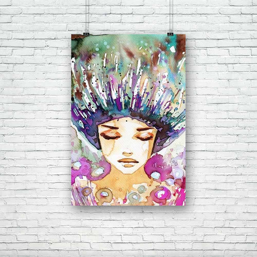 Smell Of Summer Unframed Paper Poster-Paper Posters Unframed-POS_UN-IC 5001089 IC 5001089, Abstract Expressionism, Abstracts, Art and Paintings, Botanical, Fantasy, Floral, Flowers, Illustrations, Individuals, Nature, Paintings, Portraits, Scenic, Semi Abstract, Watercolour, smell, of, summer, unframed, paper, poster, watercolor, abstract, painting, flower, calm, child, dandelion, disheveled, face, fairy, fine, focused, fragrance, fragrant, fun, gentle, girl, grass, hair, illustration, ink, peaceful, plants