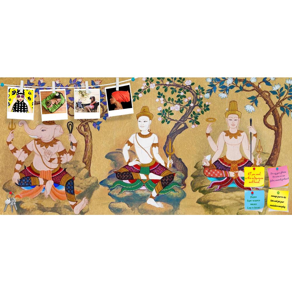 ArtzFolio Hindu God Thai Style Art Artwork Bangkok Thailand Printed Bulletin Board Notice Pin Board Soft Board | Frameless-Bulletin Boards Frameless-AZSAO13415356BLB_FL_L-Image Code 5001095 Vishnu Image Folio Pvt Ltd, IC 5001095, ArtzFolio, Bulletin Boards Frameless, Religious, Fine Art Reprint, hindu, god, thai, style, art, artwork, bangkok, thailand, printed, bulletin, board, notice, pin, soft, frameless, vintage, traditional, painting, temple, site, open, public, photography, permitted, pin up board, pus