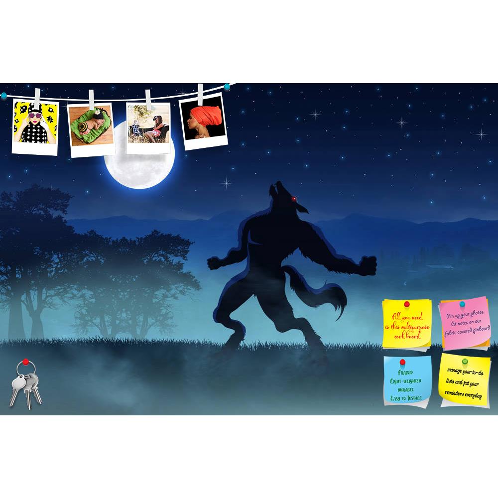 ArtzFolio Wirewolf With The Full Moon Printed Bulletin Board Notice Pin Board Soft Board | Frameless-Bulletin Boards Frameless-AZSAO13462441BLB_FL_L-Image Code 5001106 Vishnu Image Folio Pvt Ltd, IC 5001106, ArtzFolio, Bulletin Boards Frameless, Fantasy, Digital Art, wirewolf, with, the, full, moon, printed, bulletin, board, notice, pin, soft, frameless, illustration, werewolf, as, background, pin up board, push pin board, extra large cork board, big pin board, notice board, small bulletin board, cork board