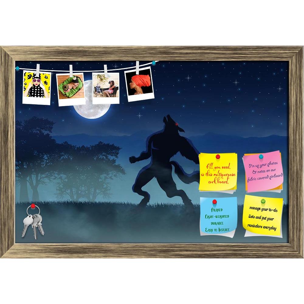 ArtzFolio Wirewolf With The Full Moon Printed Bulletin Board Notice Pin Board Soft Board | Framed-Bulletin Boards Framed-AZSAO13462441BLB_FR_L-Image Code 5001106 Vishnu Image Folio Pvt Ltd, IC 5001106, ArtzFolio, Bulletin Boards Framed, Fantasy, Digital Art, wirewolf, with, the, full, moon, printed, bulletin, board, notice, pin, soft, framed, illustration, werewolf, as, background, pin up board, push pin board, extra large cork board, big pin board, notice board, small bulletin board, cork board, wall notic