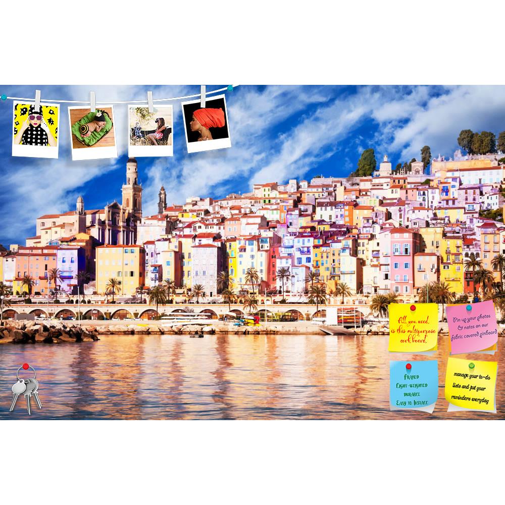 ArtzFolio Provence Village Menton Scenic View Printed Bulletin Board Notice Pin Board Soft Board | Frameless-Bulletin Boards Frameless-AZSAO13474805BLB_FL_L-Image Code 5001108 Vishnu Image Folio Pvt Ltd, IC 5001108, ArtzFolio, Bulletin Boards Frameless, Places, Photography, provence, village, menton, scenic, view, printed, bulletin, board, notice, pin, soft, frameless, pin up board, push pin board, extra large cork board, big pin board, notice board, small bulletin board, cork board, wall notice board, gian